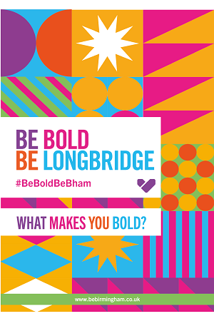 Be Bold branding for Longbridge